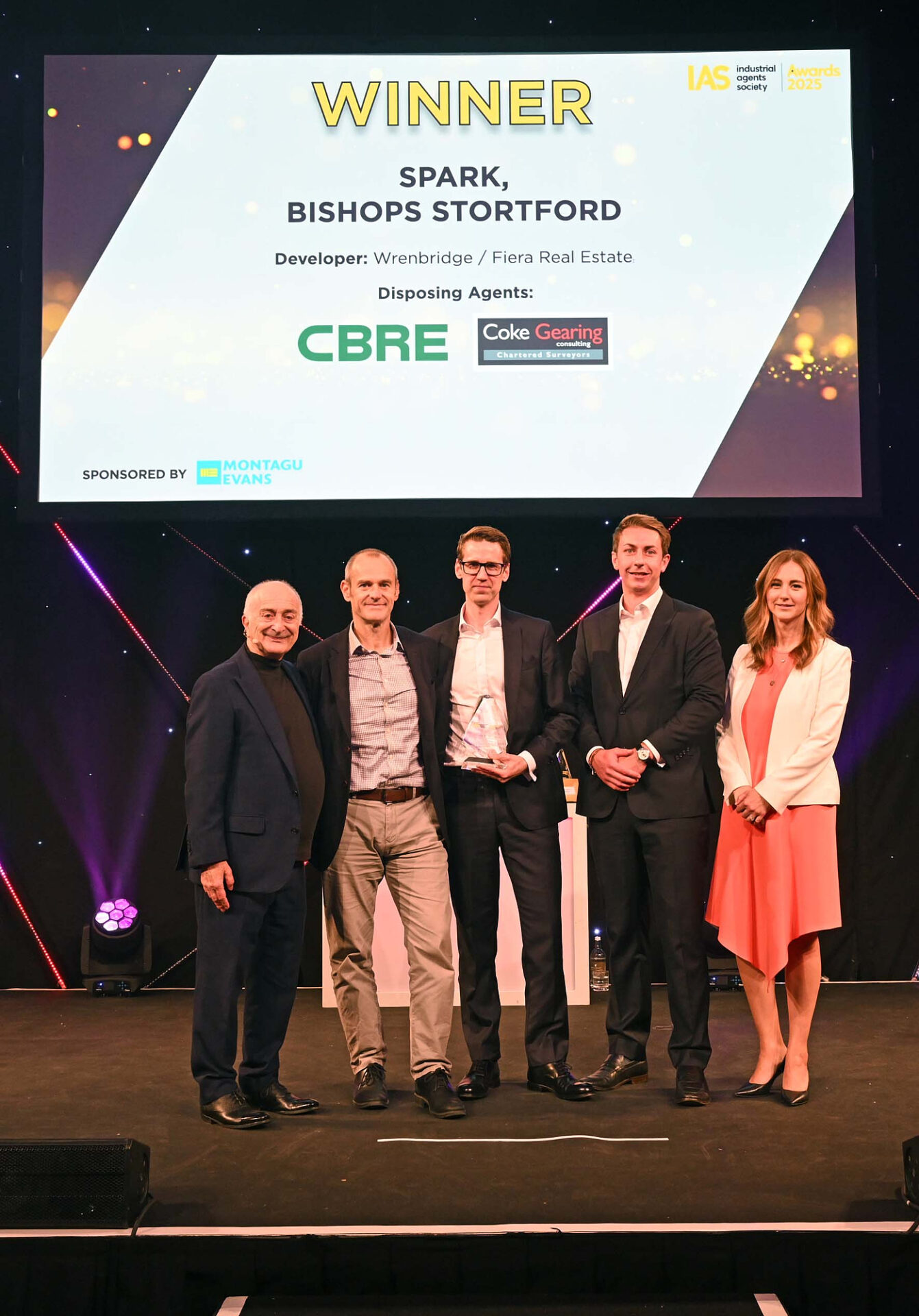 Spark, Bishop’s Stortford, wins Best Multi-Let Development of the Year for Wrenbridge at IAS Awards